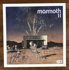 WVH Wolfgang Van Halen Mammoth II Tangerine Vinyl LP & Signed Picture BAS COA