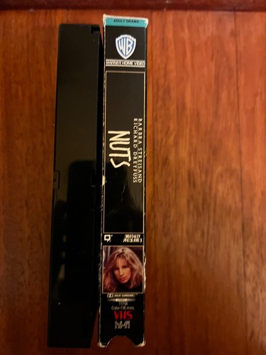 Nuts VHS 1987 Barbra Streisand Richard Dreyfuss Maureen Stapleton Drama Movie - Picture 4 of 7