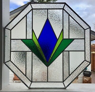 Stained glass Octagon window custom made to your sizes | eBay