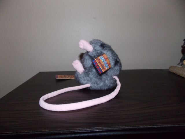 Vintage Gund Harry Potter Pet Rat Scabbers Ron Weasley Plush 2000 With Tags 8