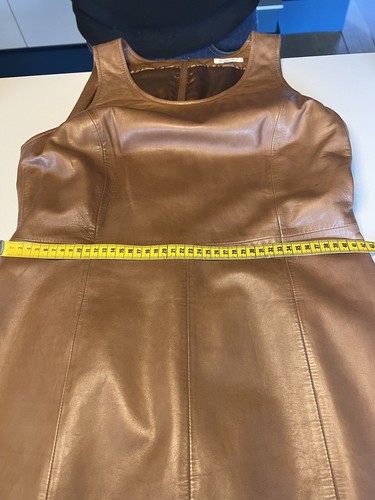 etuikleid - Leder Camel - gebraucht