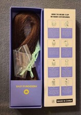 18  Clip In Extensions Chocolate Brown/ 120g