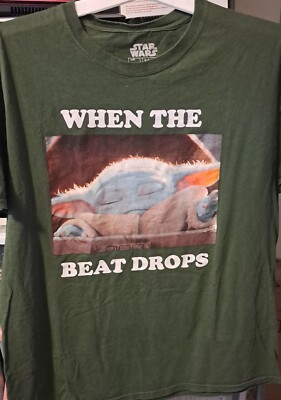 Graphic Tees Meme Tee Shirt Baby Yoda NEW Men's BABY YODA T-Shirt