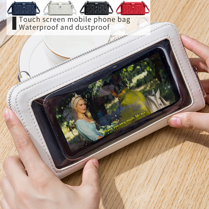 Women Crossbody Touch Screen Cell Phone Bag Wallet Pouch Purse