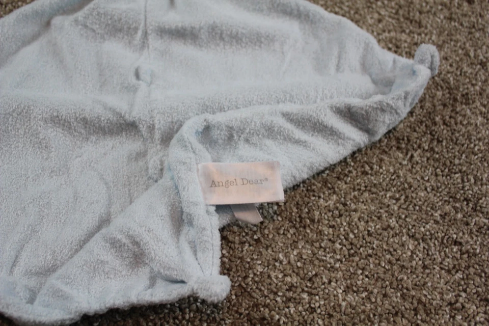 Manta de seguridad Angel Dear Star azul Lovey Cuddle bebé bebé niño suave nueva con etiquetas Foto 3 de 4