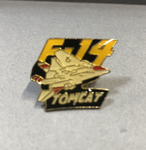 Military Fighter Aircraft Hat Pin F-14 Tomcat Plane U.S. Navy Air Force