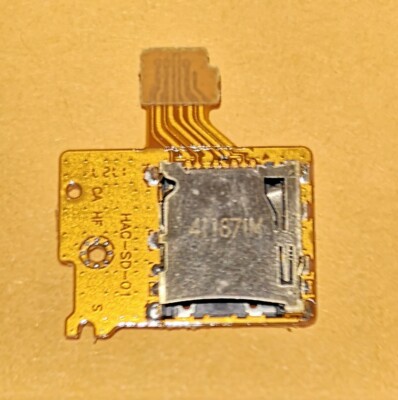 Nintendo Switch Micro SD Card Reader Slot Flex HAC-SD-01 HAC-001
