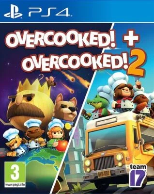 Overcooked! + Overcooked! 2 (PS4) PEGI 3+ Simulation FREE Shipping, Save £s - Image 1 of 2