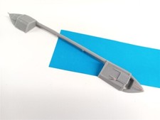 oo gauge resin model sunken canal narrow boat  4mm 1:76 scale        0239