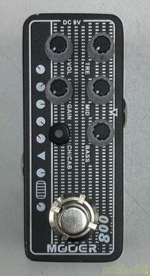 MOOER - Micro PreAMP 008 Cali MK-3 | Guitar Preamp Effects Pedal