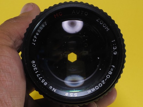 JC Penney 80-200mm f3.9 for Pentax K Mount Camera for parts or repair READ - Picture 4 of 5