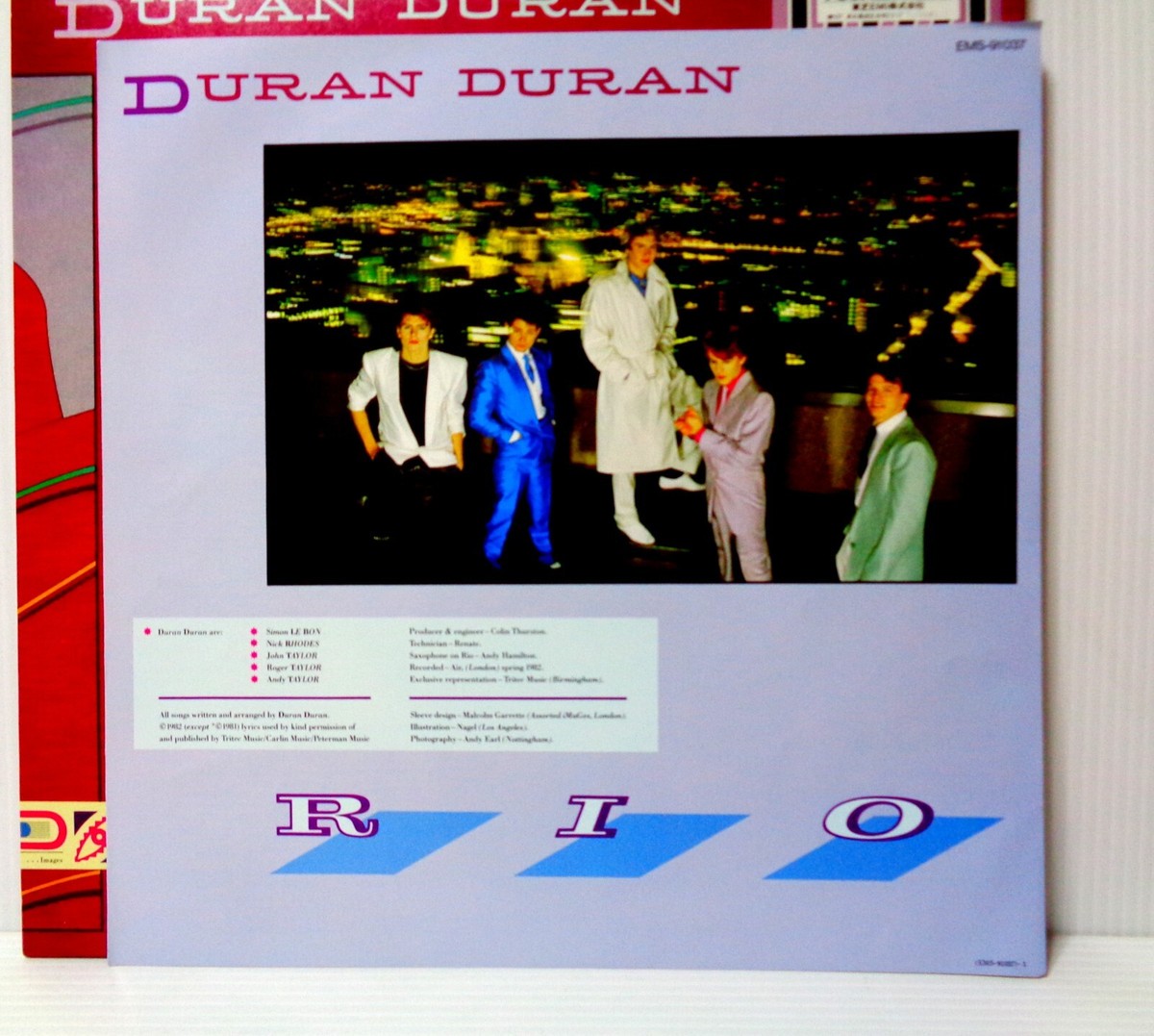 その他 LP Duran Duran Rio EMS91037 EMI /00260 Duran Duran ‎– Rio 1982 EMS-91037 JAPAN LP OBI VINYL | eBay