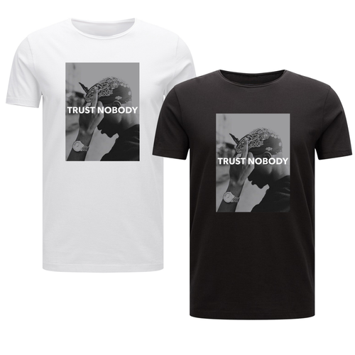 TUPAC SHAKUR TRUST NOBODY MEN UNISEX T 