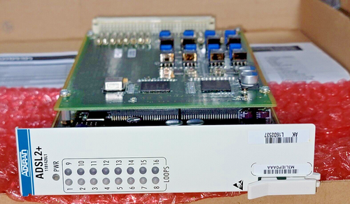 ADTRAN, 1181426L1, M3LIEP0AAA, TA3000 SERIES 16-PORT ADSL2+ MDL, NEW IN BOX - Picture 16 of 20