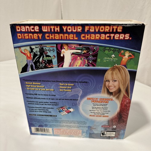 Rare Playstation 2 Dance Dance Revolution Pad And Box Only Konami Disney Channel - Picture 3 of 12