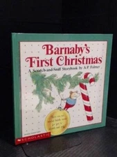 Barnaby's First Christmas: A Scratch and Sniff Storybook - Hardcover - GOOD