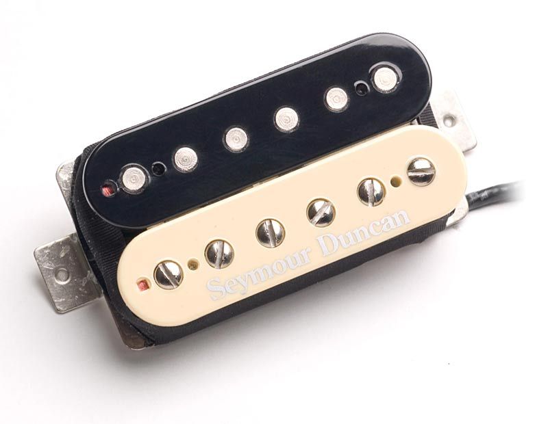 Seymour Duncan TB-PG1 Pearly Gates Bridge Trembucker - zebra Seymour Duncan TB-PG1 Pearly Gates Bridge Trembucker - zebra
