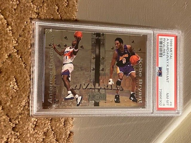 1999-00 Skybox Metal - Rivalries Kobe Bryant, Anfernee Hardaway #6