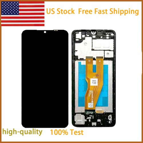 For Samsung Galaxy A05 A055M SM-A055F LCD Display Screen Touch Digitizer Frame