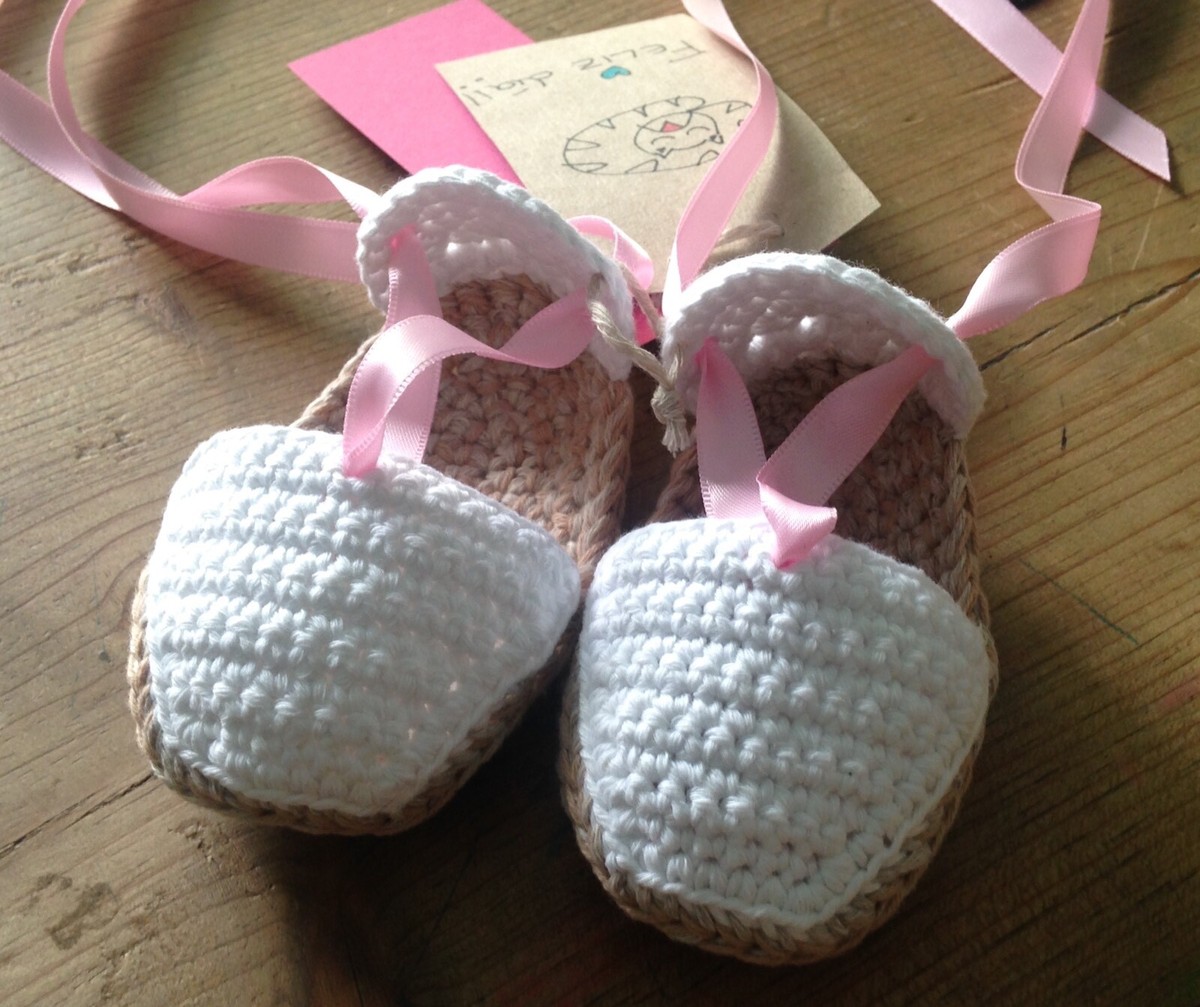 Patron Alpargatas Tejidas Alpargatas De Crochet Para Bebe Bebe