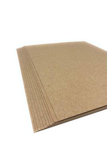 Chipboard 22 pt | 8.5x11" Lightweight Sheets | 0.022 |10-500 | 8 Qty Choices - Picture 2 of 8