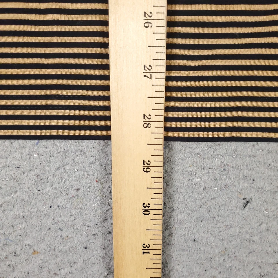 Camisa Polo Greg Norman Para Hombre Pequeña Negra Dorada Rayas Algodón Informal Manga Corta Foto 4 de 4