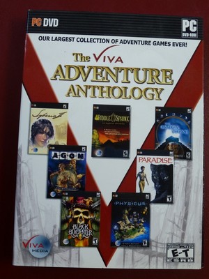 Video Game PC The VIVA Adventure Anthology 7 games Paradise Physicus Syberia II