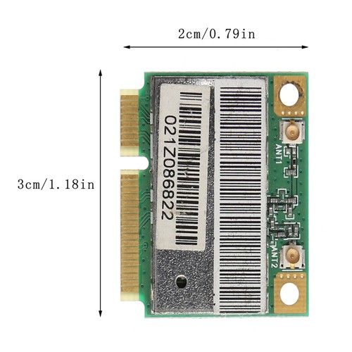 AR9285 AR5B95 Half Height Mini PCI-E 150Mbps Wireless Wlan WiFi Card For Atheros - Picture 6 of 7