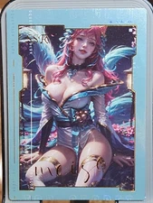 Ahri League of Legends Mei Se Goddess Story Waifu SSR-16 Spicy! TCG Single Card
