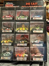 1992 Racing Champions DieCast Collectables NASCAR 12 Cars Drivers Display Case