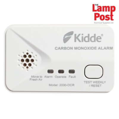 Kidde 2030-DCR - 10 Jahre Lebensdauer Kohlenmonoxid CO Melder AA Batterie Alarm