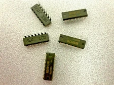 Lot of 5 New Texas Instruments Op AMP Operational Amplifier MC3403N OPAMP