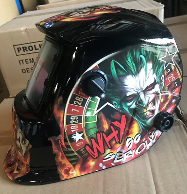 JJKD true color Solar Auto Darkening Welding Grinding Helmet hood mask@#$