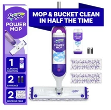 Swiffer Power Mop, Floor Cleaner, Tile, Vinyl, Laminate, Wood, Cleaning Set