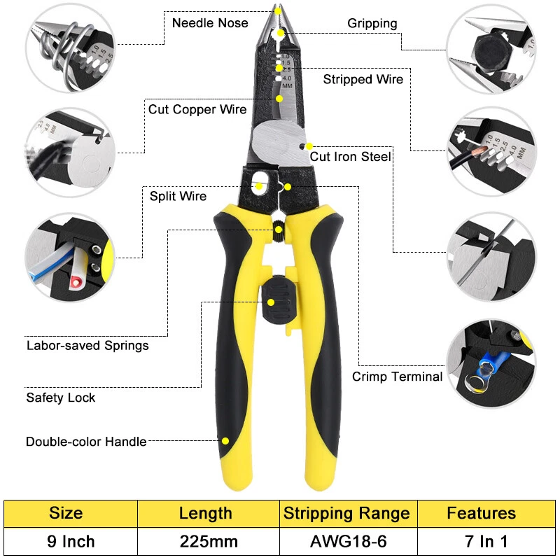 Cable stripper cutter deals
