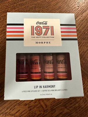 Morphe X Coca-Cola 1971 The Unity Collection  4 MINI LIP GLOSS