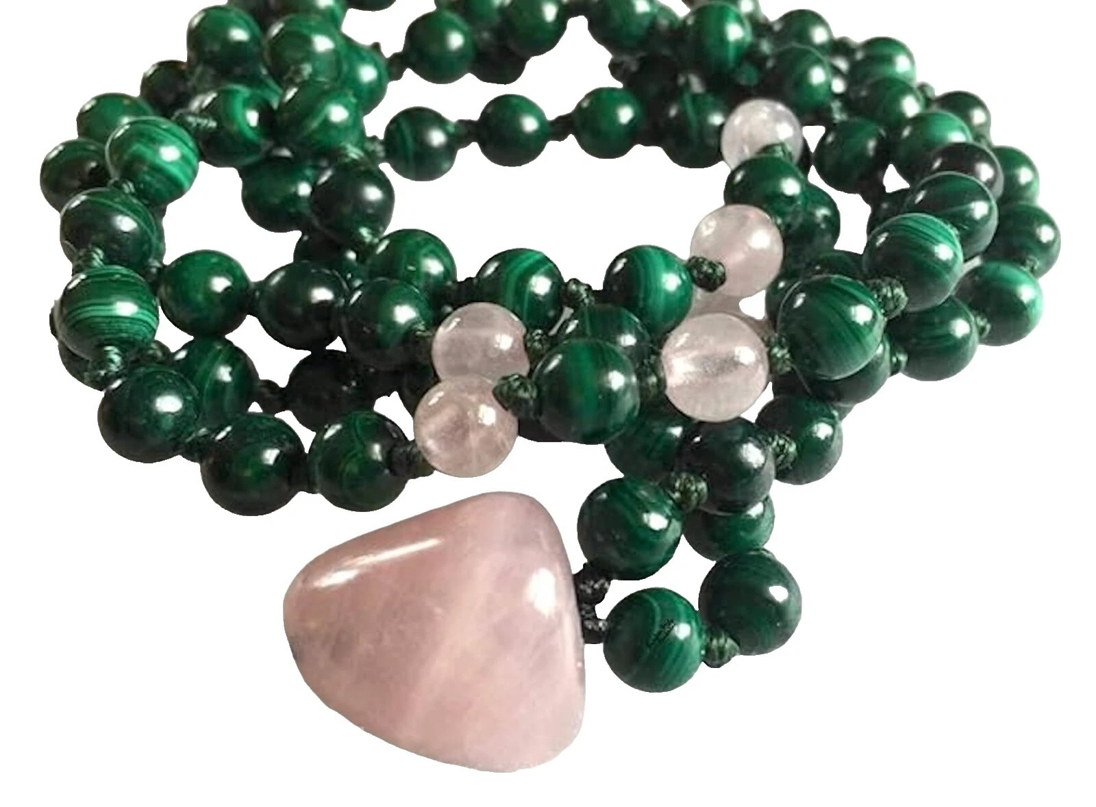 Malachite Beaded Handcrafted Necklaces & Pendants