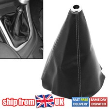 Car Manual Gear Stick Shift Knob Cover  PU Leather Boot Gaiter Universal UK