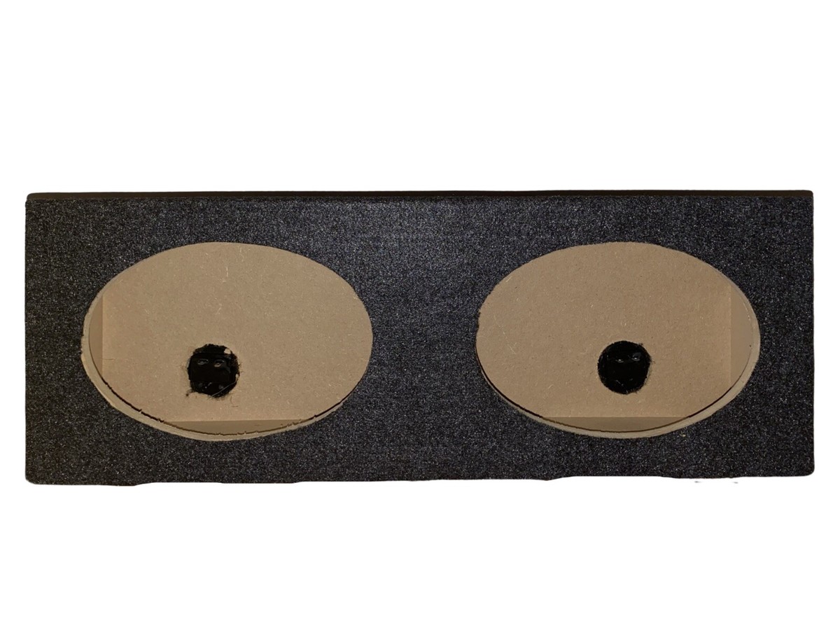 Pro 6X9 Dual Sealed Speaker Box Enclosure Box MDF -Gray | eBay