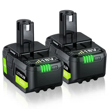 2 Pack FOR Ryobi PBP005 ONE+ 18V Lithium-Ion 4.0 Ah Battery Black