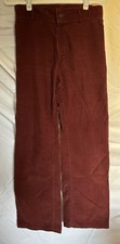 Vintage 60  s Levis Red Corduroy - 28 X 28.5 - Sierra Humps And Saddlery Tag