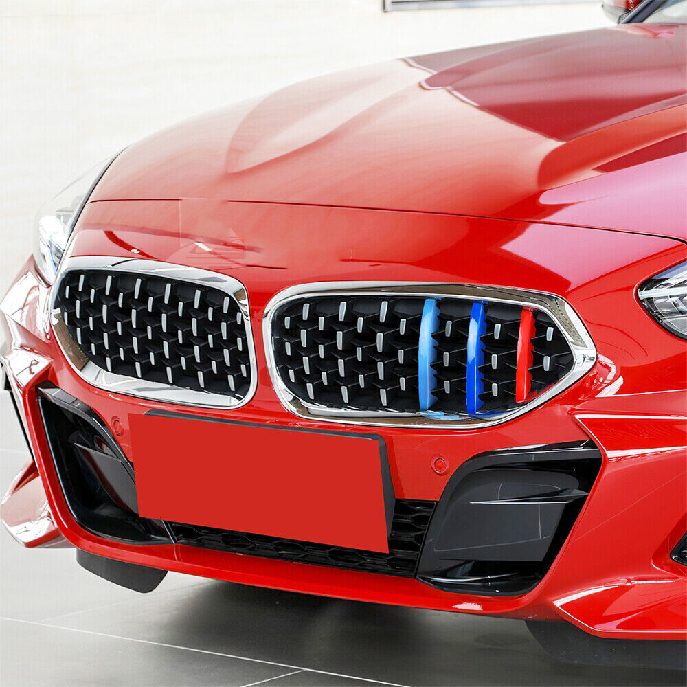 BMW　上位グレード　カラー　Z4　G29　グリル For BMW Z4 G29 2020-2022 3-Color Front Center Mesh Grille
