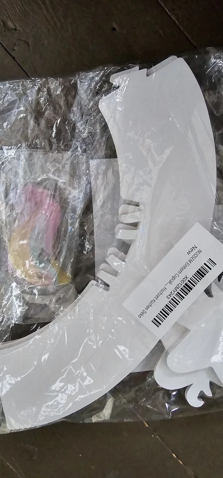 Vabaso Einhorn Cupcake Wrappers Papier 48 Stücke süße Unicorn Muffins Dessert... - Bild 3 von 3