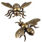 2x Fengshui Brass Figurine Scary Small Plastic Prank Toy Kids Toys