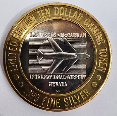 McCarran International Airport $10 999 Fine Silver Limited Edition