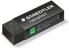 Staedtler 526 B20-9 Rasoplast Eraser - Black Pack of 20 