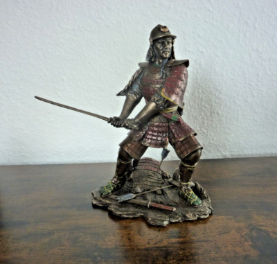 VERONESE Studio Collection Samurai Statue Figur ca. 21cm ca. 720g selten TOP