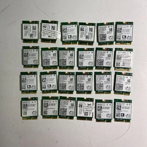Lot of 24 Mixed Manufactuers/Models PCI Express Wifi Cards