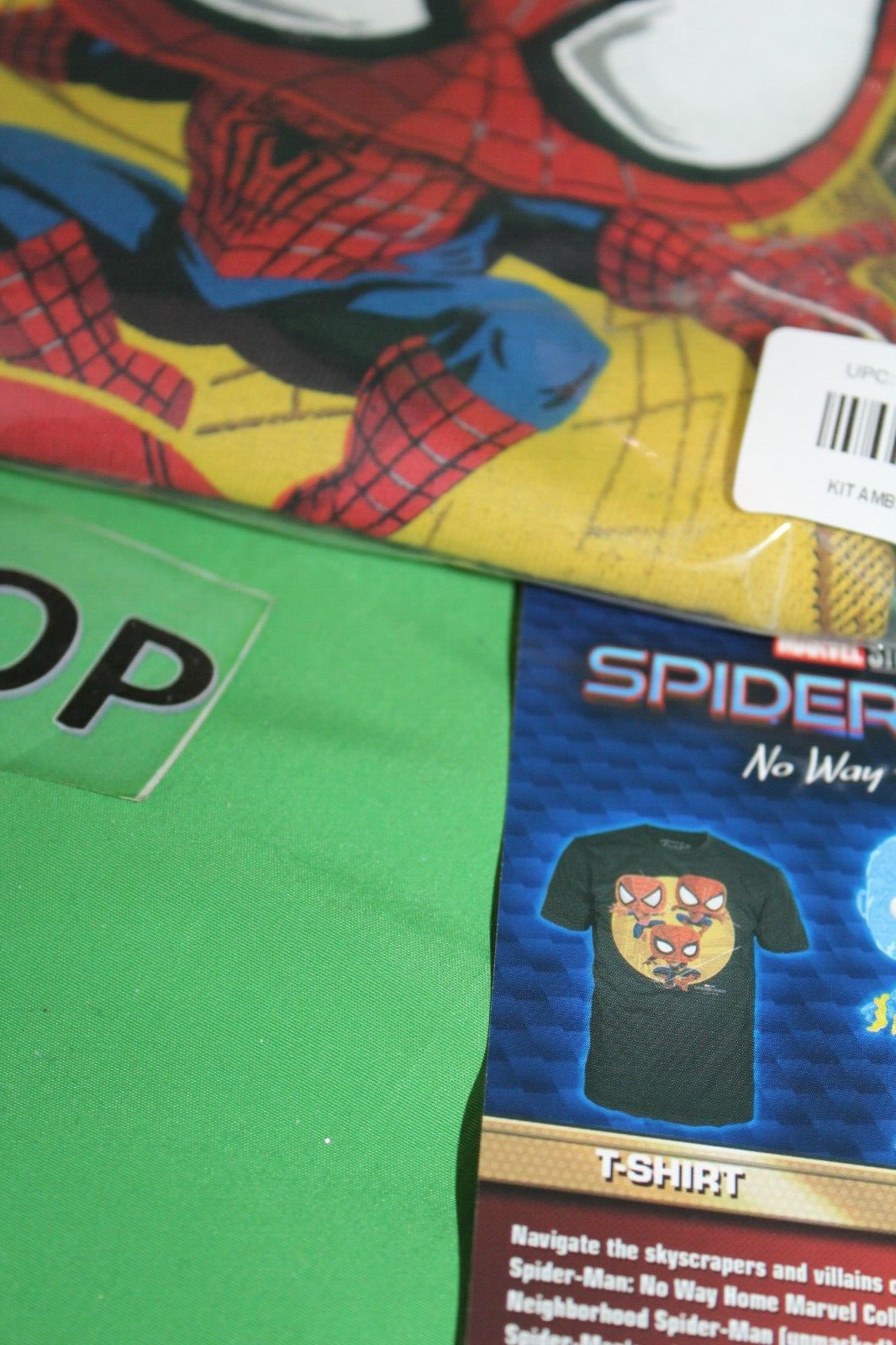 Lootcrate Marvel Collector Corps Spider-Man Now Way Out Pop Tee Large W/ Sticker image 2