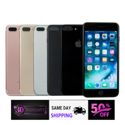 Apple iPhone 7 Plus 128/32GB Unlocked - Rose Gold, Red, Gold for AT&T, Verizon